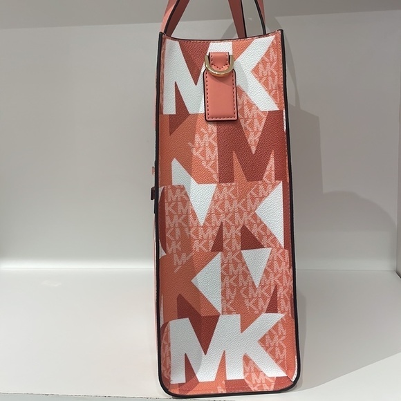 Michael Kors MK logo print Kenly bag tote - Picture 4 of 7